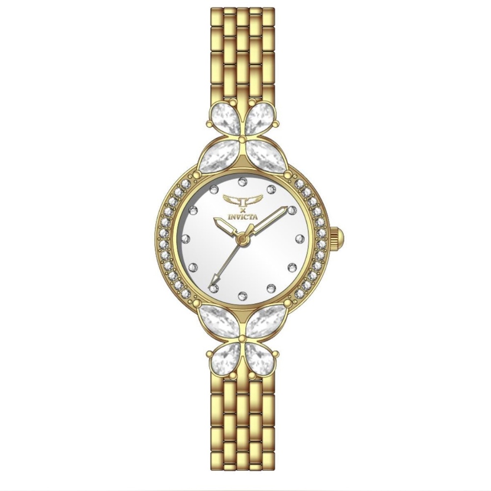 Invicta Wildflower I Women’s Watch – 30mm, Gold (Model 69095)